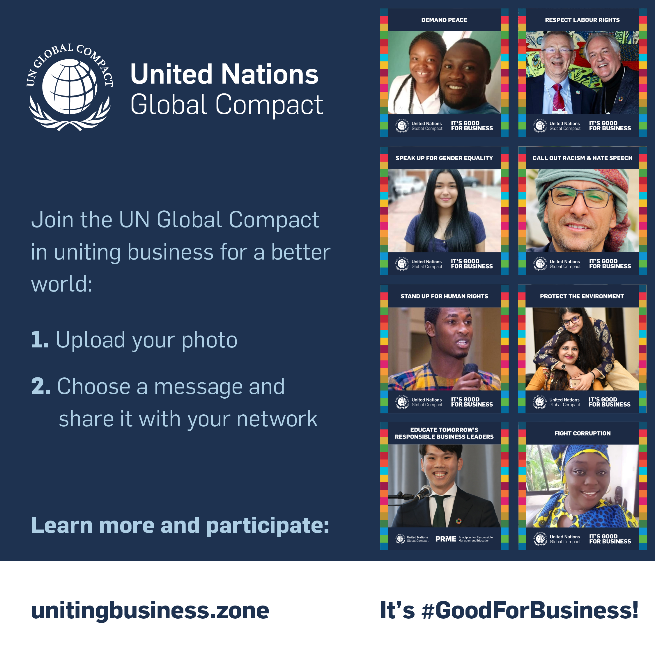 Join our campaign to unite business for a better world 