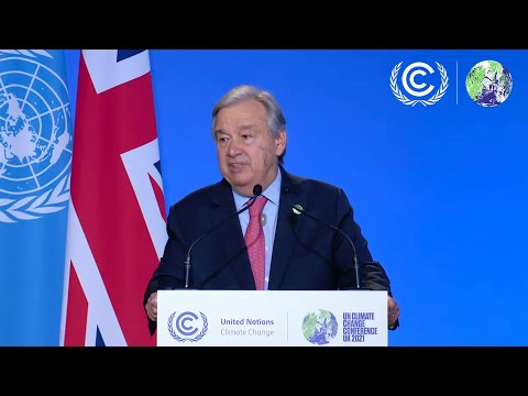 Secretary-General's remarks to the World Leaders Summit - COP 26