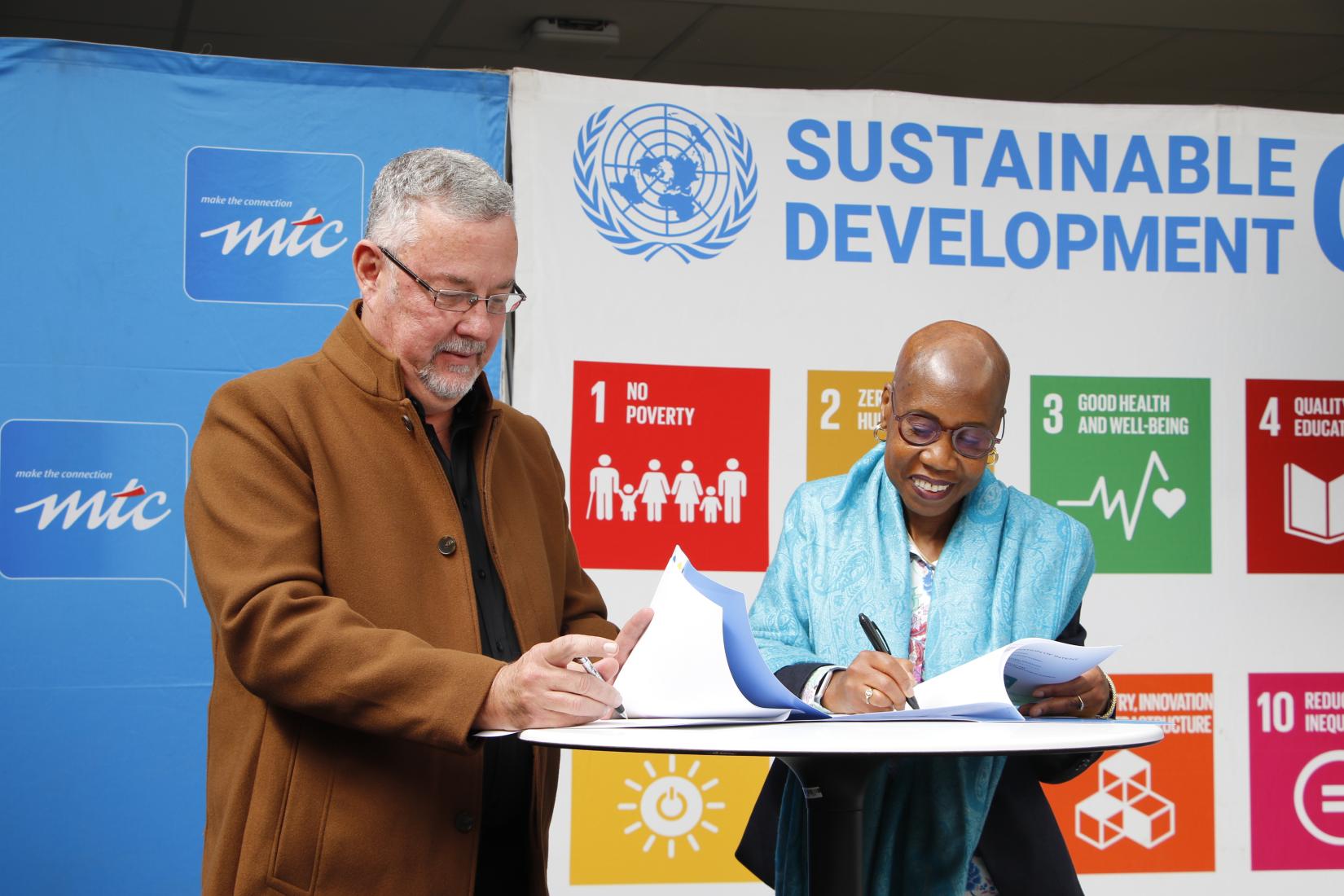 Official Signing of the UN-MTC Memorandum of Understanding