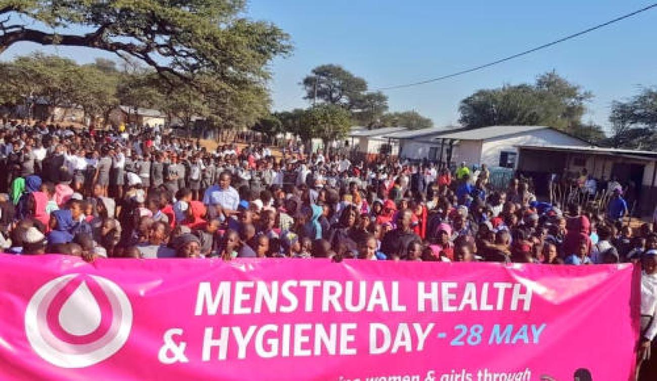 Empowering women and girls through good and safe menstrual health and hygiene - #NoMoreLimits