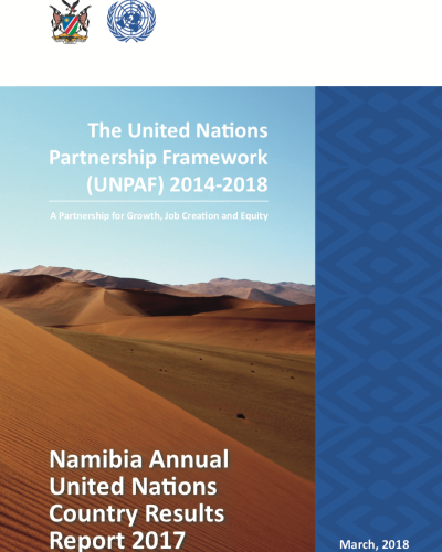 Namibia Annual United Nations Country Results Report 2017
