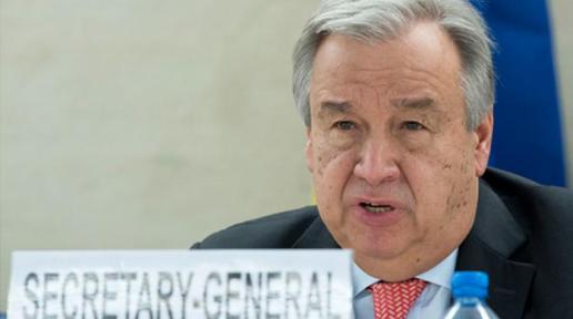 BY ANTÓNIO GUTERRES