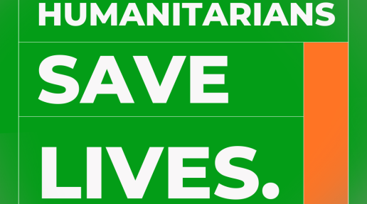Humanitarians save lives