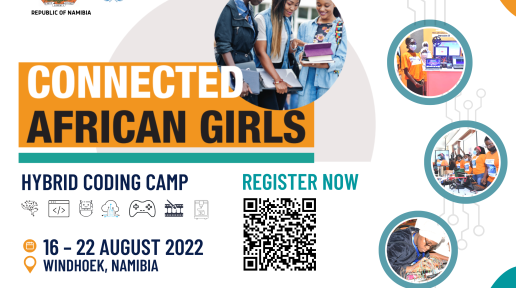 Namibia Connected African Girls Coding Camp